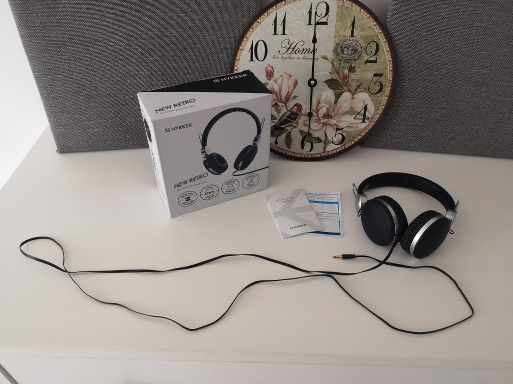 Przewodowe słuchawki w stylu NEW RETRO | HYKKER NEW RETRO 18 IMG 20180822 143650