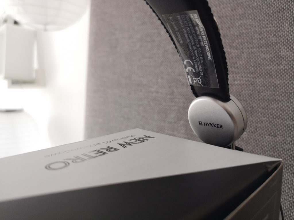 Przewodowe słuchawki w stylu NEW RETRO | HYKKER NEW RETRO 32 IMG 20180822 143806