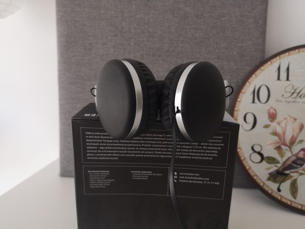 Przewodowe słuchawki w stylu NEW RETRO | HYKKER NEW RETRO 42 IMG 20180822 143959