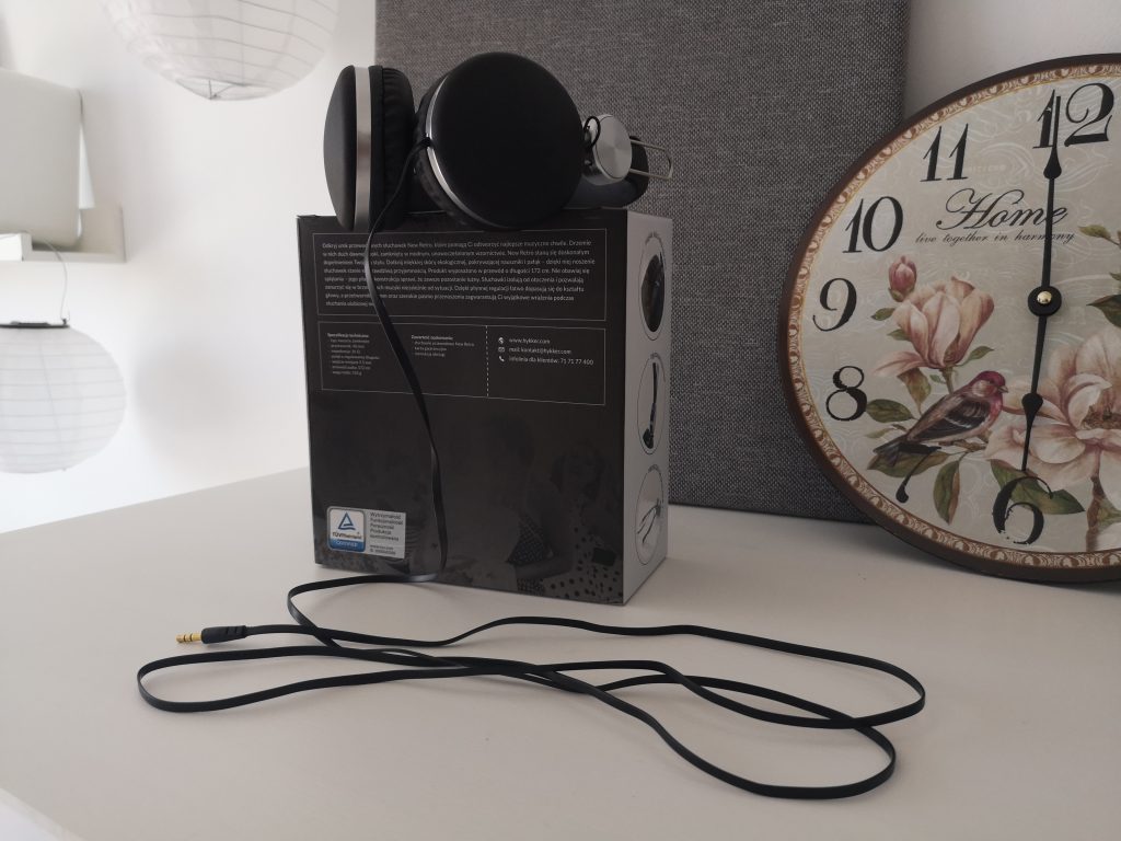 Przewodowe słuchawki w stylu NEW RETRO | HYKKER NEW RETRO 44 IMG 20180822 144004