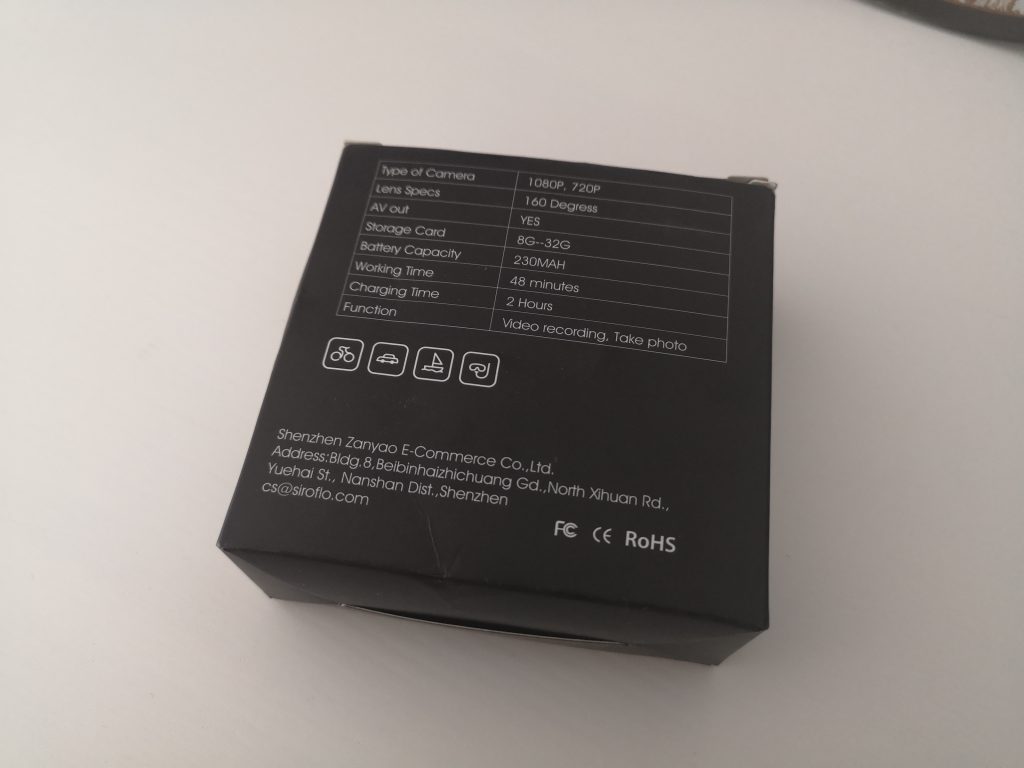 Malutka kamerka... sportowa?? | Siroflo MINI DV Action Camera 20 IMG 20180823 140223