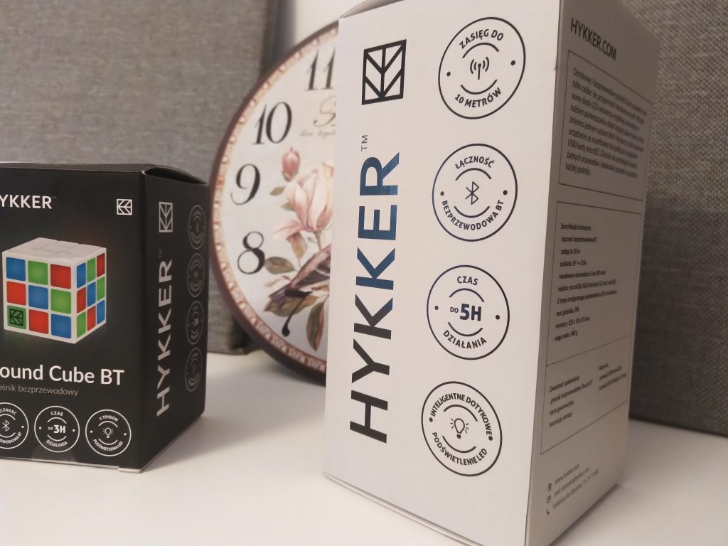 Głośniki z podświetleniem LED z Biedronki | HYKKER CUBE & HYKKER TOUCH 22 IMG 20180921 182635