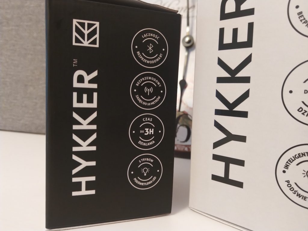 Głośniki z podświetleniem LED z Biedronki | HYKKER CUBE & HYKKER TOUCH 24 IMG 20180921 182644