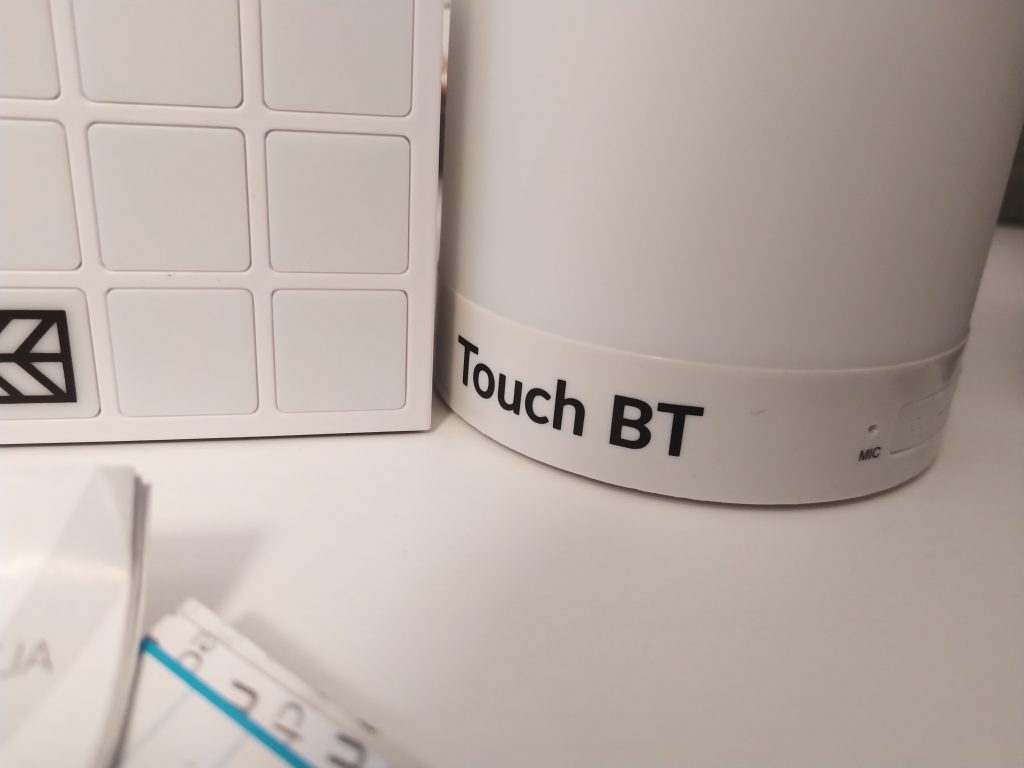 Głośniki z podświetleniem LED z Biedronki | HYKKER CUBE & HYKKER TOUCH 52 IMG 20180921 182951