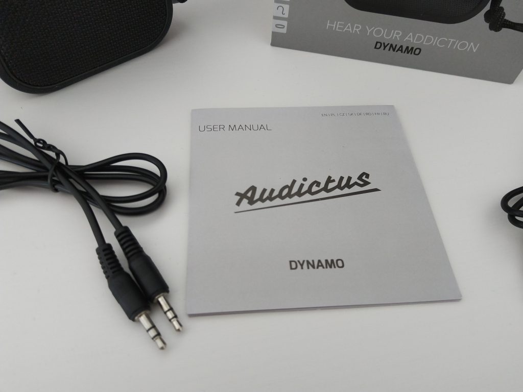 Bezprzewodowy głośnik z NFC i IPX7 w dobrej cenie | AUDICTUS DYNAMO 32 IMG 20181013 104511