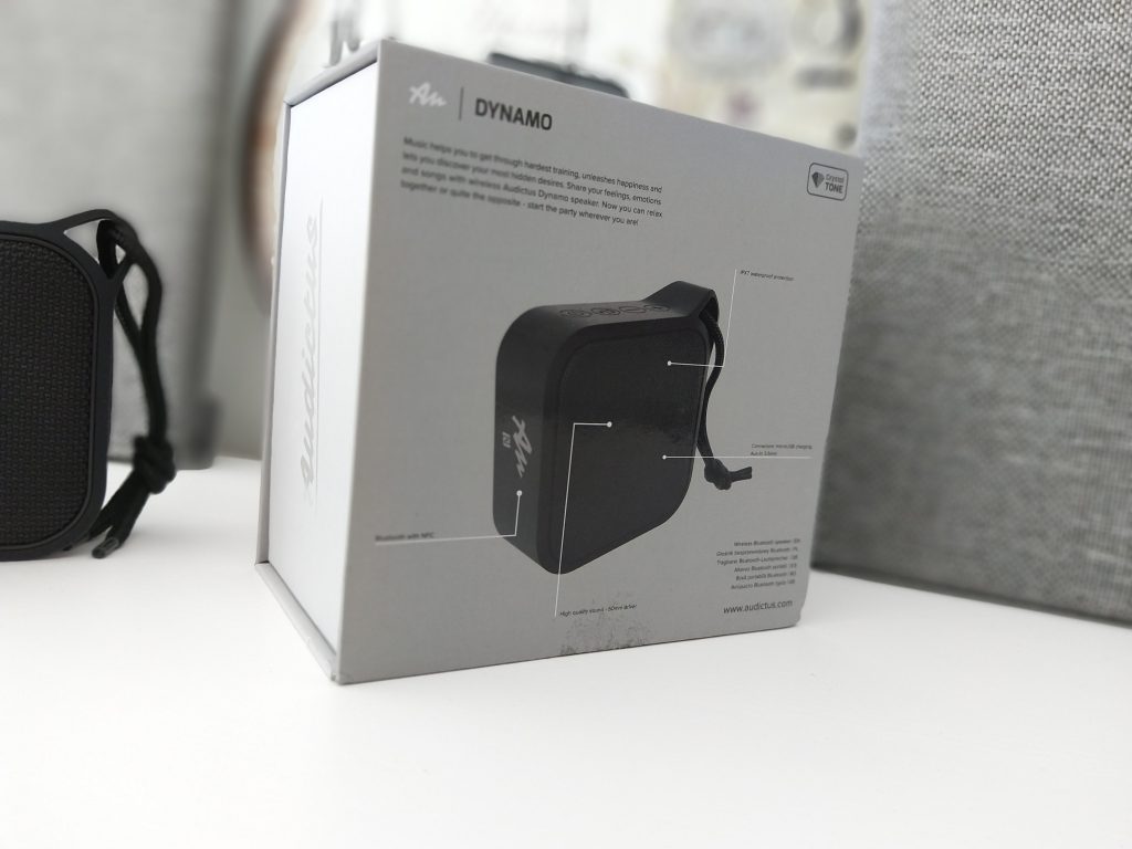 Bezprzewodowy głośnik z NFC i IPX7 w dobrej cenie | AUDICTUS DYNAMO 20 IMG 20181013 105103