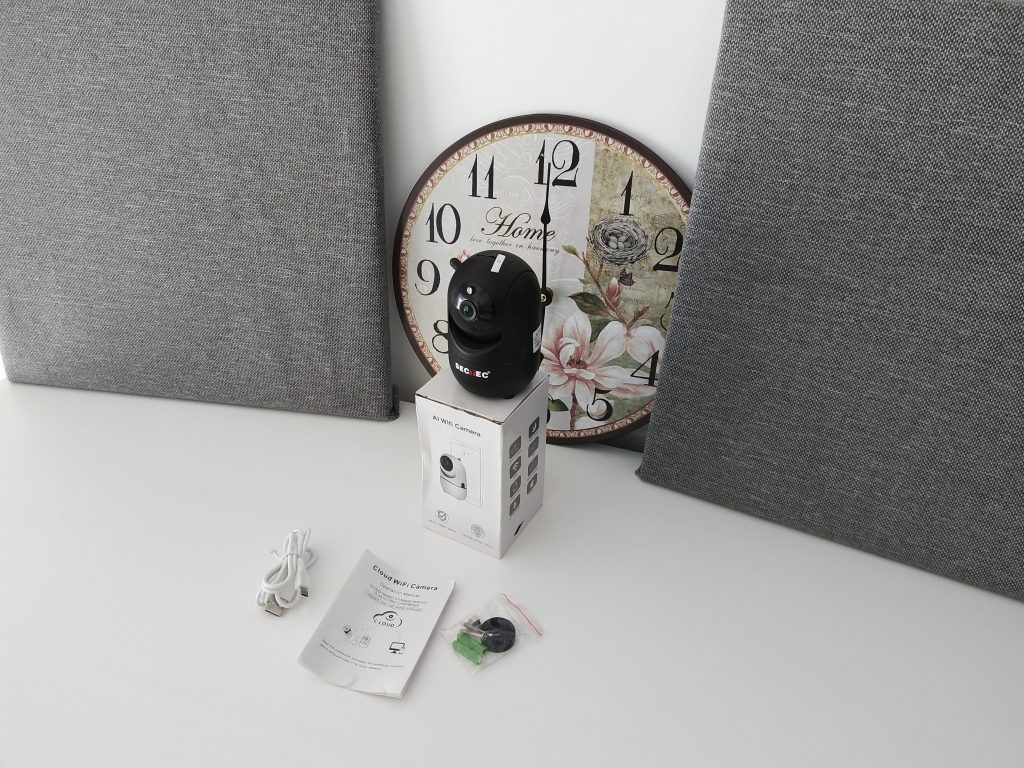 Domowa kamera ze śledzeniem ruchu | SECTEC Cloud WiFi Camera 24 IMG 20181013 105826