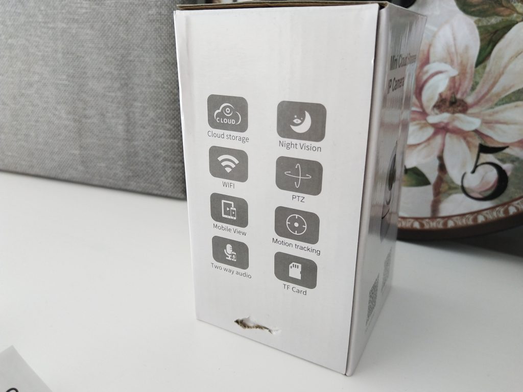 Domowa kamera ze śledzeniem ruchu | SECTEC Cloud WiFi Camera 20 IMG 20181013 105914