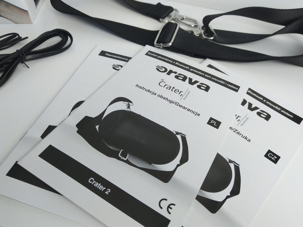 Głośnik typu boombox z potężnym bassem | ORAVA Crater 2 Black 28 IMG 20181102 094359