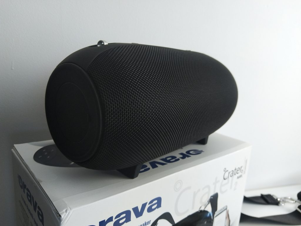 Głośnik typu boombox z potężnym bassem | ORAVA Crater 2 Black 54 IMG 20181102 094411