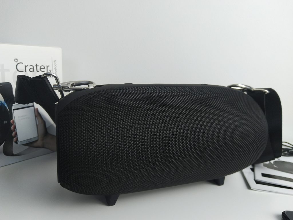 Głośnik typu boombox z potężnym bassem | ORAVA Crater 2 Black 30 IMG 20181102 094549