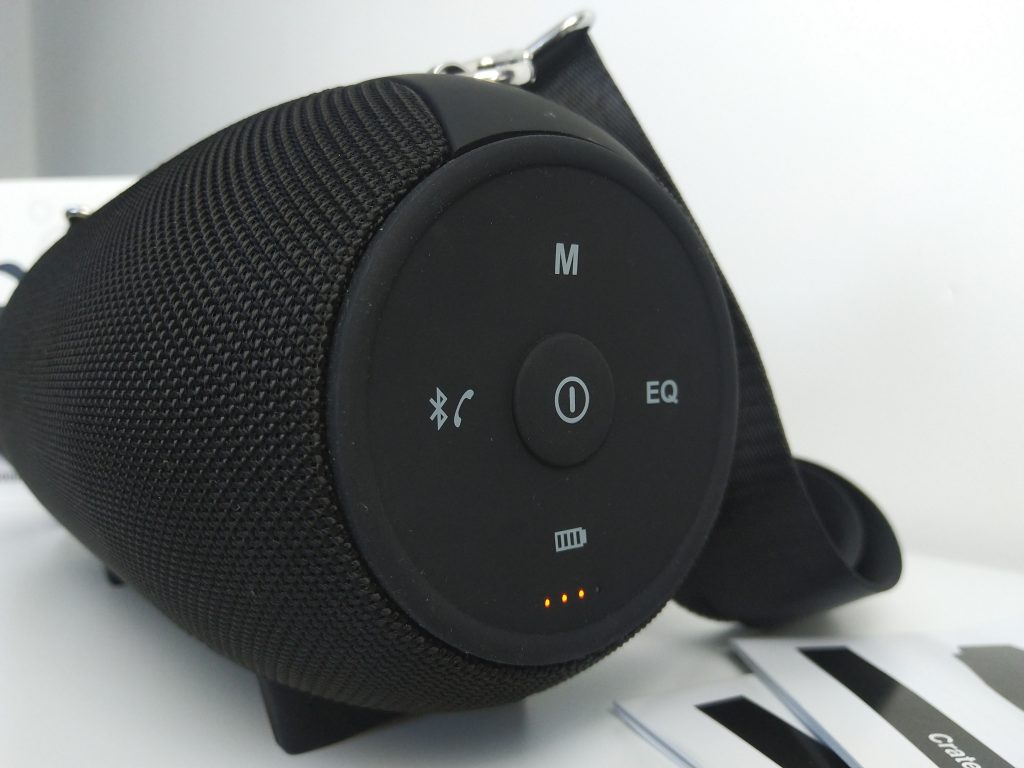 Głośnik typu boombox z potężnym bassem | ORAVA Crater 2 Black 44 IMG 20181102 095611