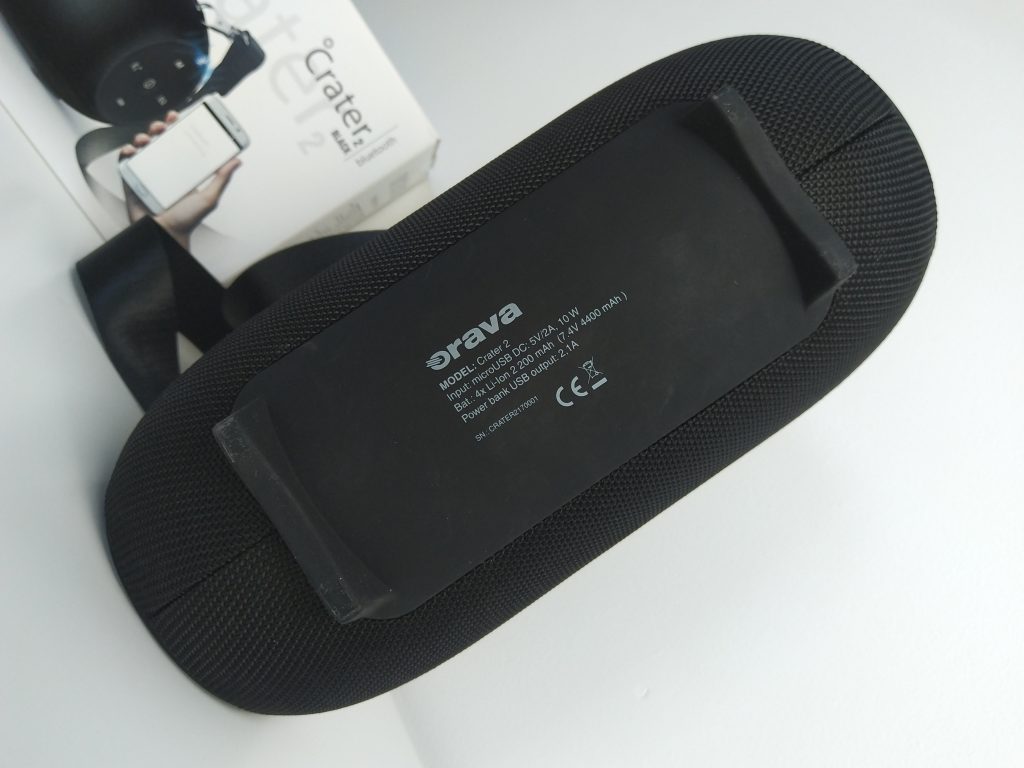 Głośnik typu boombox z potężnym bassem | ORAVA Crater 2 Black 50 IMG 20181102 095642 e1541156565986