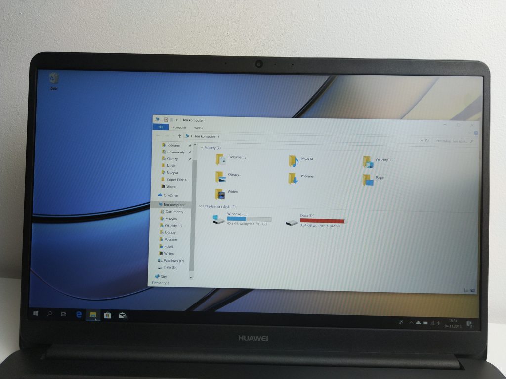Laptop, a może jednak ultrabook? | HUAWEI MateBook D 15.6 70 IMG 20181104 183437
