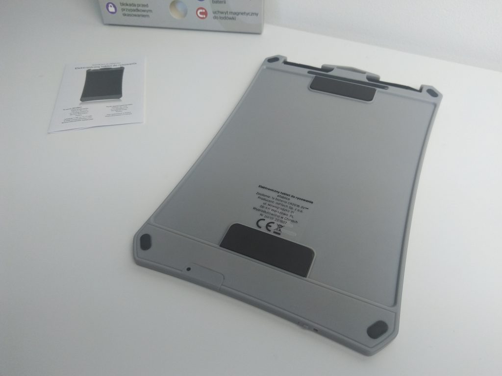 Elektroniczny tablet do rysowania z Biedronki | eTablica SMARTY 40 IMG 20181106 103534