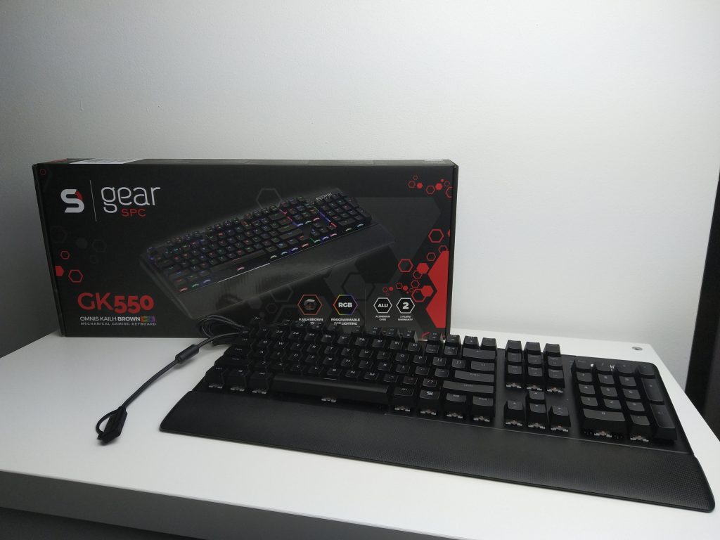 Świetna klawiatura mechaniczna od SPC Gear | SPC Gear GK550 Omnis Kailh Brown RGB 16 IMG 20181112 125922