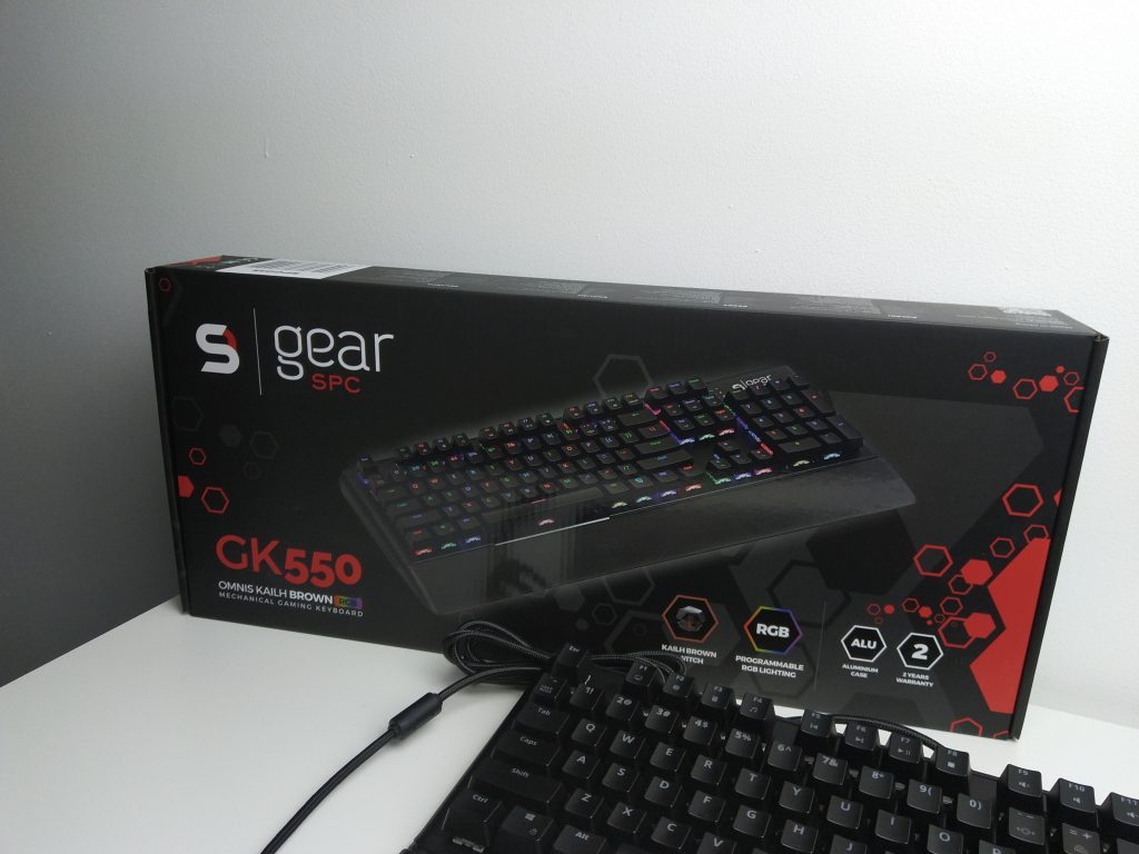 Świetna klawiatura mechaniczna od SPC Gear | SPC Gear GK550 Omnis Kailh Brown RGB 18 IMG 20181112 125944