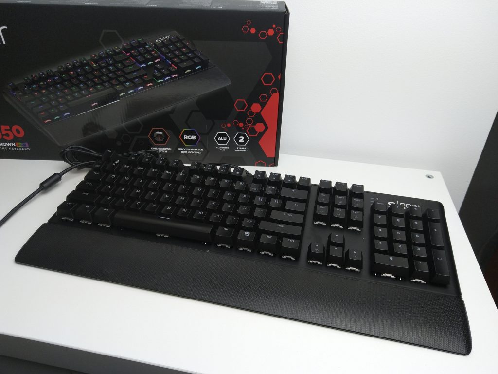 Świetna klawiatura mechaniczna od SPC Gear | SPC Gear GK550 Omnis Kailh Brown RGB 34 IMG 20181112 125947