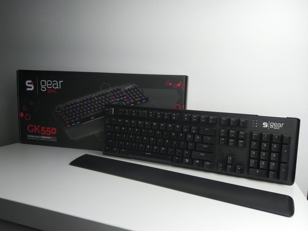 Świetna klawiatura mechaniczna od SPC Gear | SPC Gear GK550 Omnis Kailh Brown RGB 44 IMG 20181112 130044