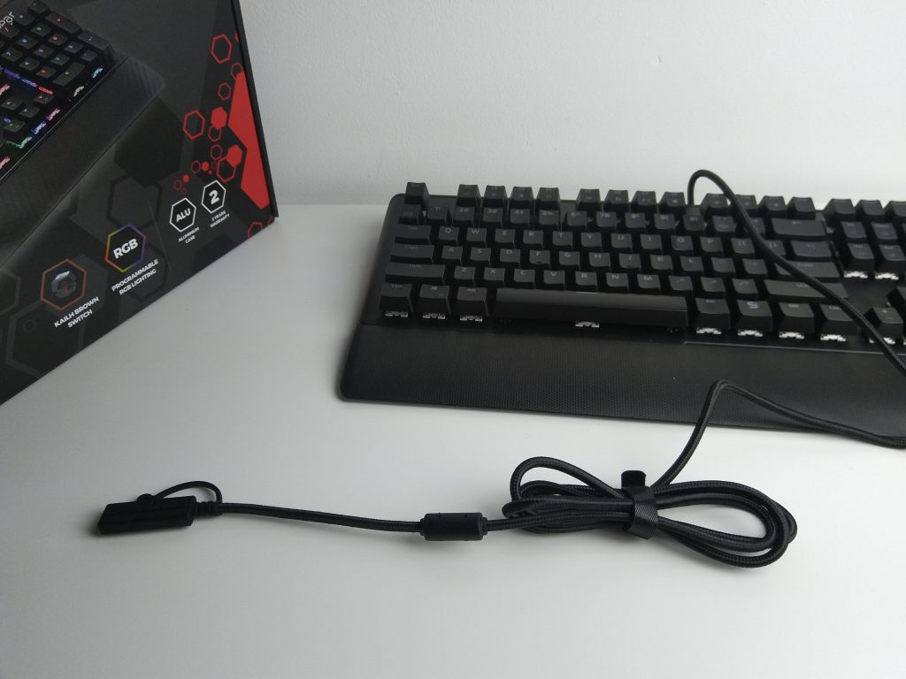 Świetna klawiatura mechaniczna od SPC Gear | SPC Gear GK550 Omnis Kailh Brown RGB 70 IMG 20181112 130609