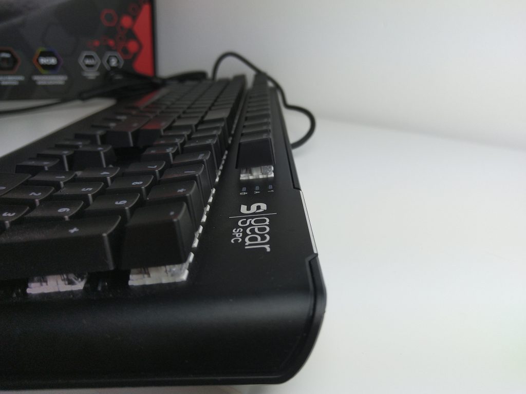 Świetna klawiatura mechaniczna od SPC Gear | SPC Gear GK550 Omnis Kailh Brown RGB 46 IMG 20181112 130653