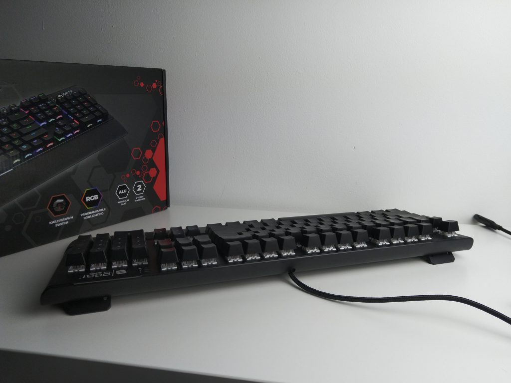 Świetna klawiatura mechaniczna od SPC Gear | SPC Gear GK550 Omnis Kailh Brown RGB 48 IMG 20181112 130712