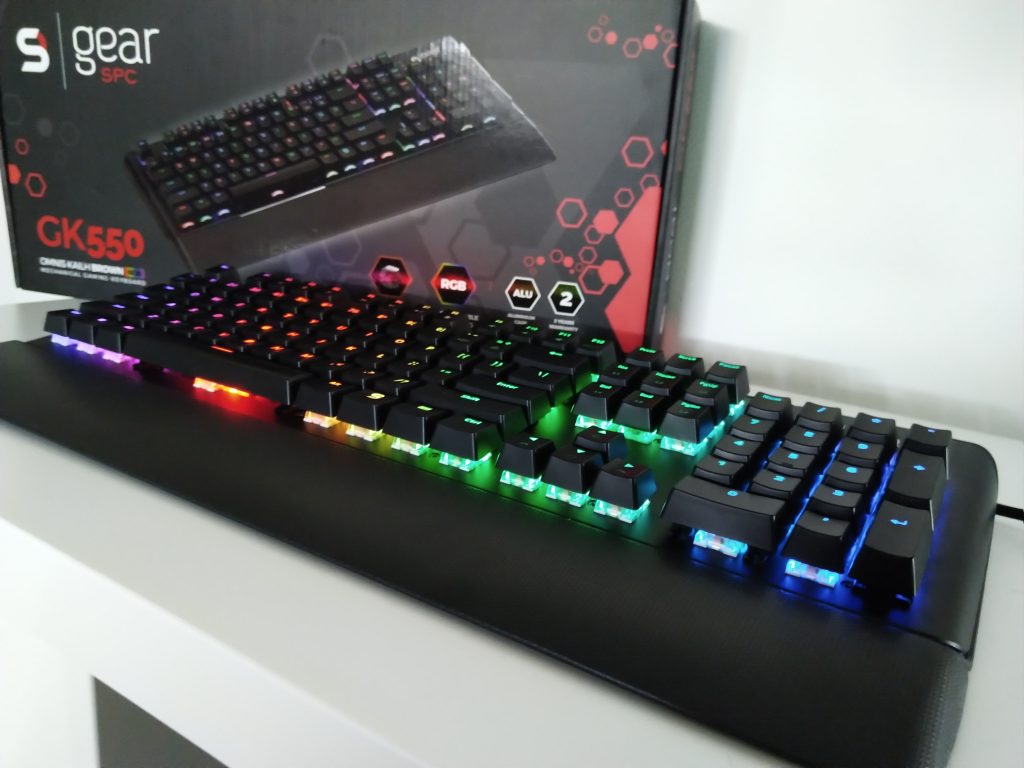 Świetna klawiatura mechaniczna od SPC Gear | SPC Gear GK550 Omnis Kailh Brown RGB 108 IMG 20181112 131118
