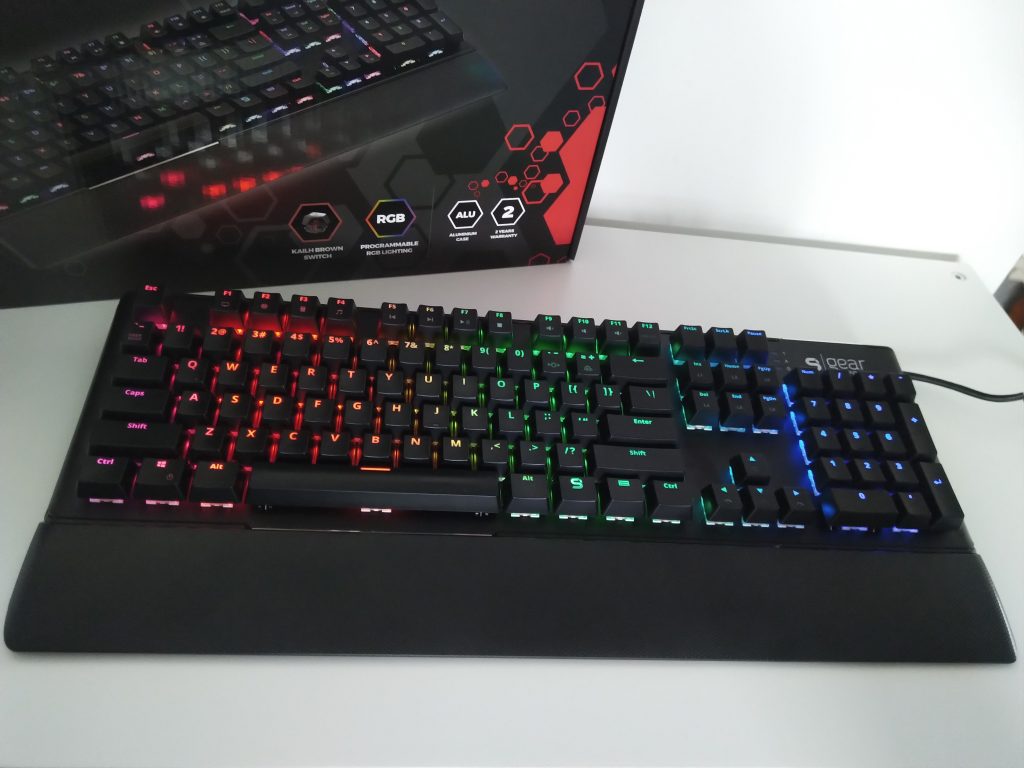 Świetna klawiatura mechaniczna od SPC Gear | SPC Gear GK550 Omnis Kailh Brown RGB 78 IMG 20181112 131234