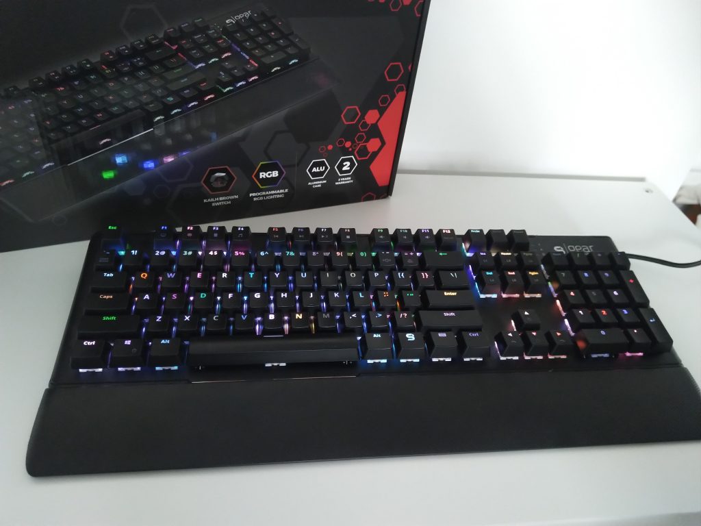 Świetna klawiatura mechaniczna od SPC Gear | SPC Gear GK550 Omnis Kailh Brown RGB 88 IMG 20181112 131324