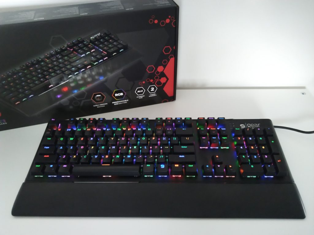 Świetna klawiatura mechaniczna od SPC Gear | SPC Gear GK550 Omnis Kailh Brown RGB 90 IMG 20181112 131345