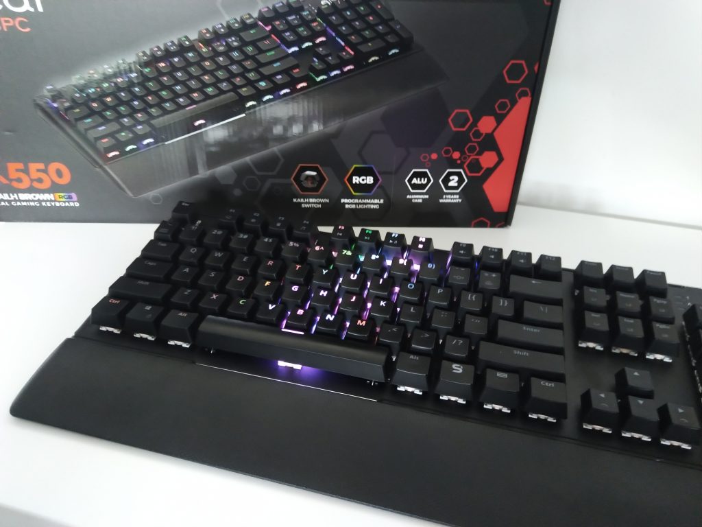 Świetna klawiatura mechaniczna od SPC Gear | SPC Gear GK550 Omnis Kailh Brown RGB 92 IMG 20181112 131359