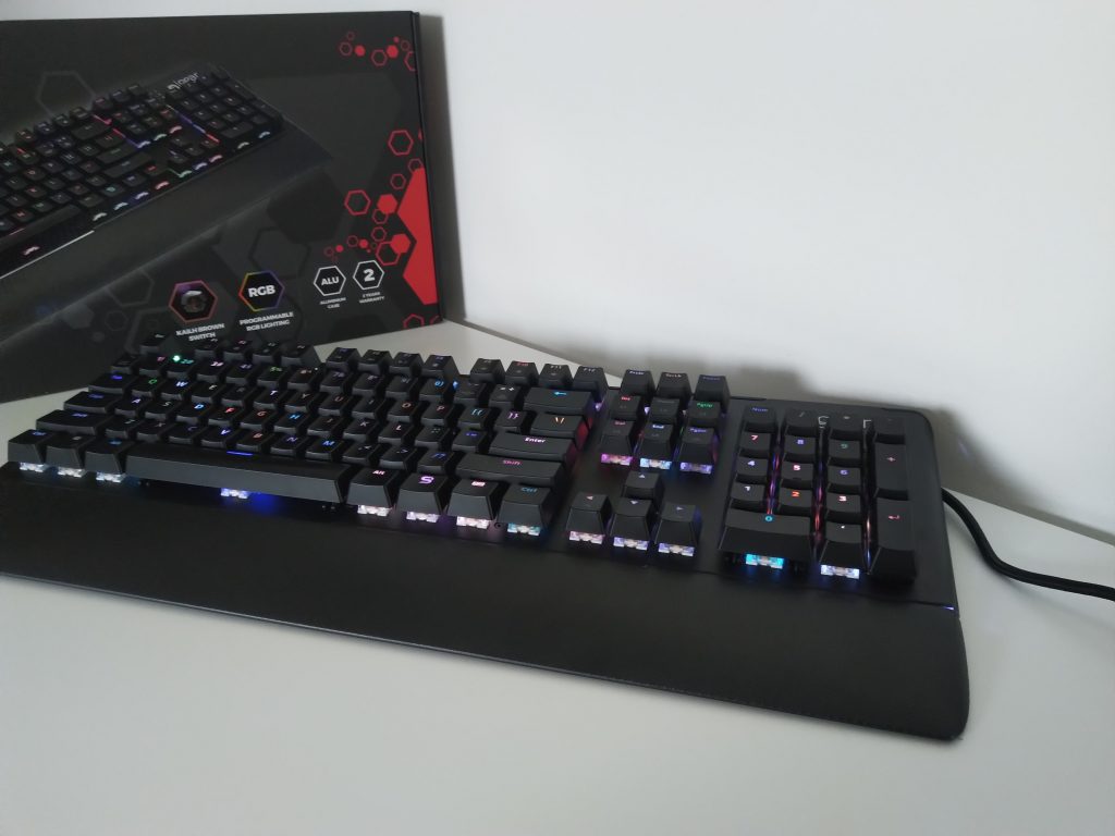 Świetna klawiatura mechaniczna od SPC Gear | SPC Gear GK550 Omnis Kailh Brown RGB 106 IMG 20181112 132641