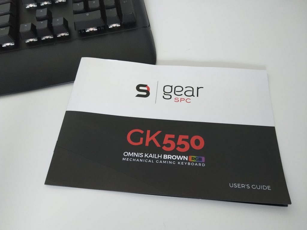 Świetna klawiatura mechaniczna od SPC Gear | SPC Gear GK550 Omnis Kailh Brown RGB 24 IMG 20181112 132759