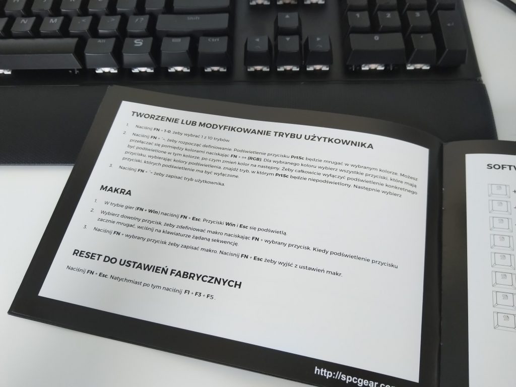 Świetna klawiatura mechaniczna od SPC Gear | SPC Gear GK550 Omnis Kailh Brown RGB 30 IMG 20181112 132833