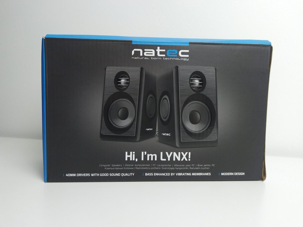 Kompaktowe głośniki 2.0 w śmiesznie niskiej cenie i z dobrym bassem | NATEC LYNX 16 IMG 20181117 173807