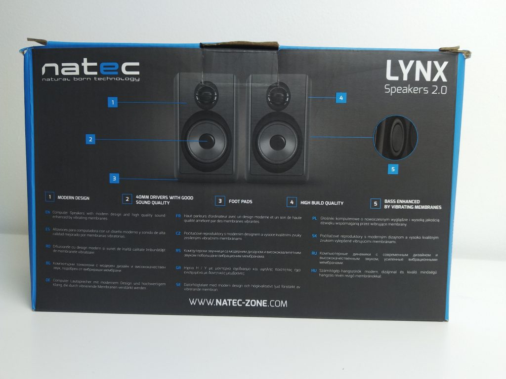 Kompaktowe głośniki 2.0 w śmiesznie niskiej cenie i z dobrym bassem | NATEC LYNX 18 IMG 20181117 173821