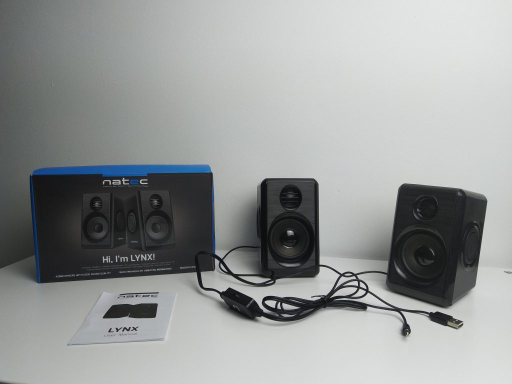 Kompaktowe głośniki 2.0 w śmiesznie niskiej cenie i z dobrym bassem | NATEC LYNX 26 IMG 20181117 174141