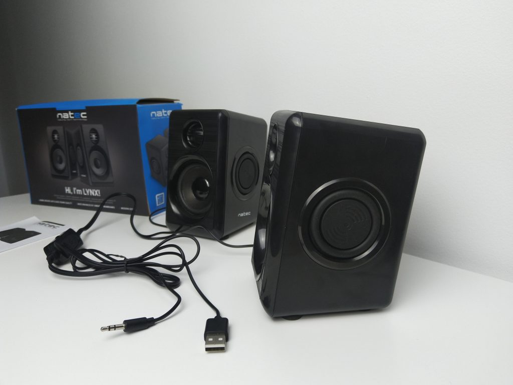 Kompaktowe głośniki 2.0 w śmiesznie niskiej cenie i z dobrym bassem | NATEC LYNX 62 IMG 20181117 174217