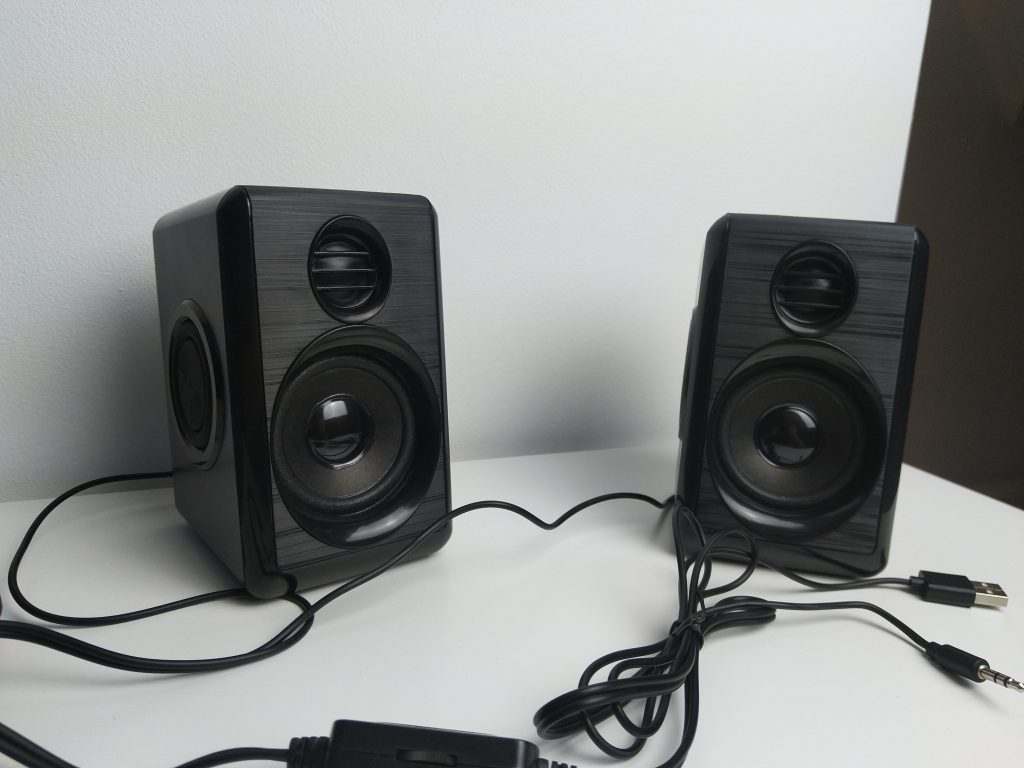 Kompaktowe głośniki 2.0 w śmiesznie niskiej cenie i z dobrym bassem | NATEC LYNX 34 IMG 20181117 174302