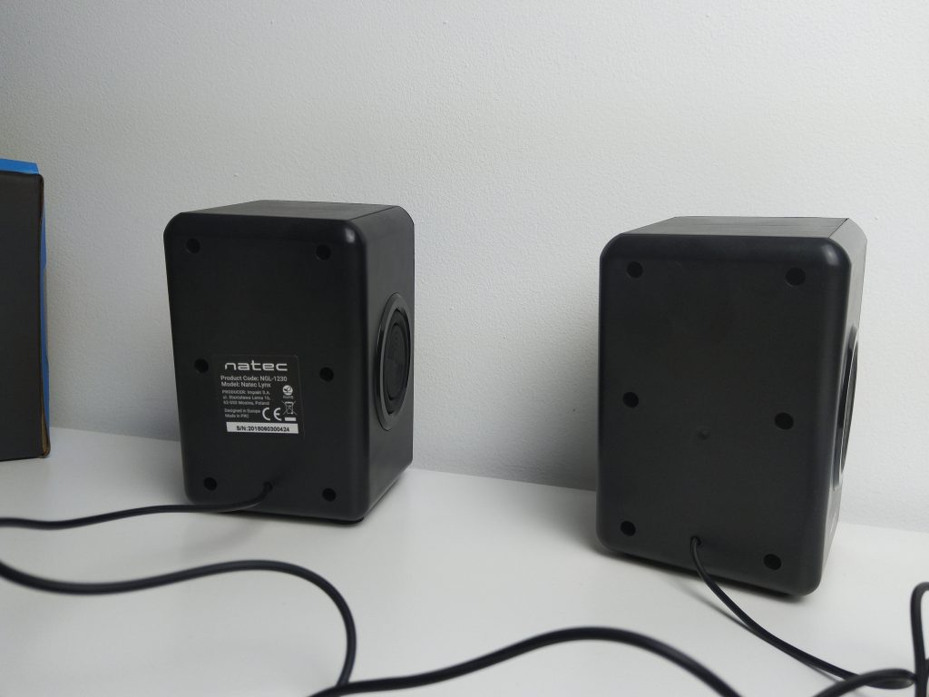 Kompaktowe głośniki 2.0 w śmiesznie niskiej cenie i z dobrym bassem | NATEC LYNX 44 IMG 20181117 174432