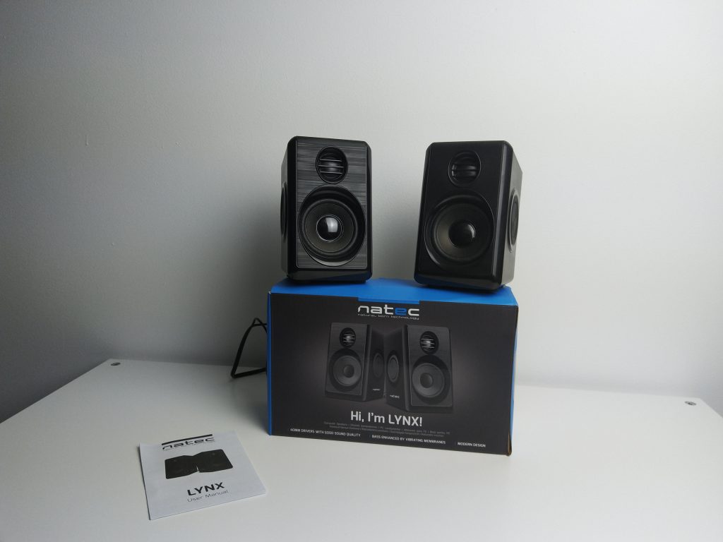 Kompaktowe głośniki 2.0 w śmiesznie niskiej cenie i z dobrym bassem | NATEC LYNX 64 IMG 20181117 174550