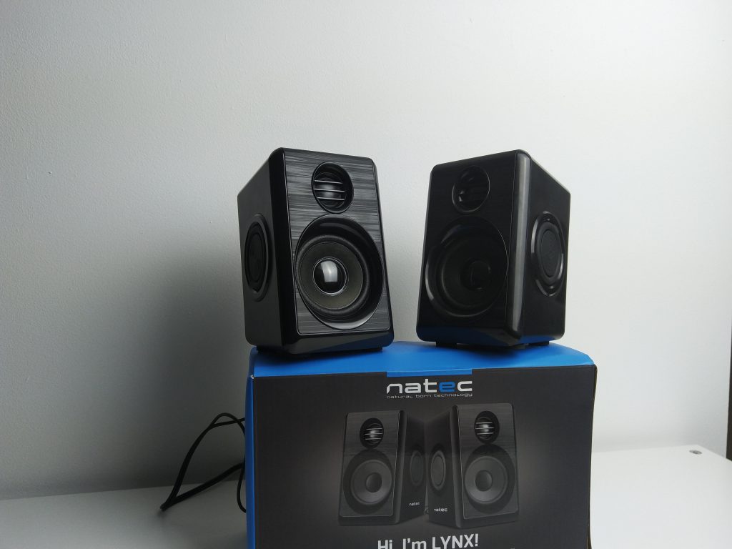 Kompaktowe głośniki 2.0 w śmiesznie niskiej cenie i z dobrym bassem | NATEC LYNX 30 IMG 20181117 174608