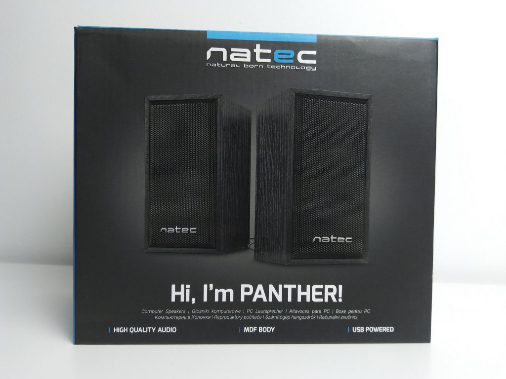 Drewniane głośniki 2.0 od NATEC za ... 30zł | NATEC PANTHER 16 IMG 20181117 174710