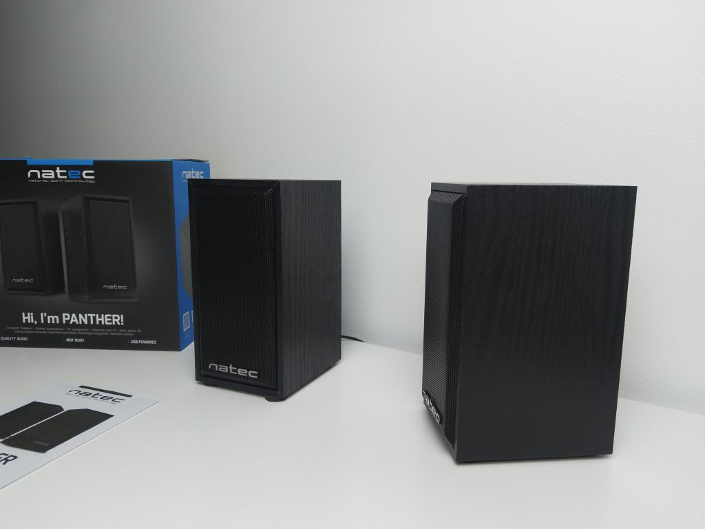 Drewniane głośniki 2.0 od NATEC za ... 30zł | NATEC PANTHER 46 IMG 20181117 174914