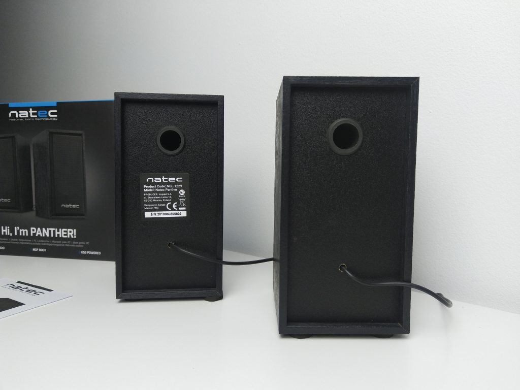 Drewniane głośniki 2.0 od NATEC za ... 30zł | NATEC PANTHER 48 IMG 20181117 174943