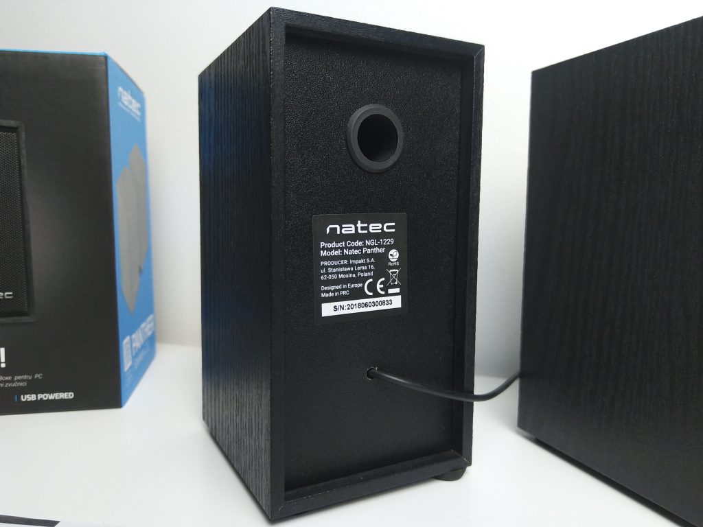 Drewniane głośniki 2.0 od NATEC za ... 30zł | NATEC PANTHER 50 IMG 20181117 174947