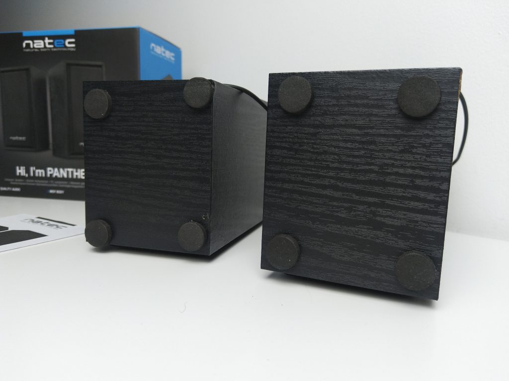 Drewniane głośniki 2.0 od NATEC za ... 30zł | NATEC PANTHER 52 IMG 20181117 175009