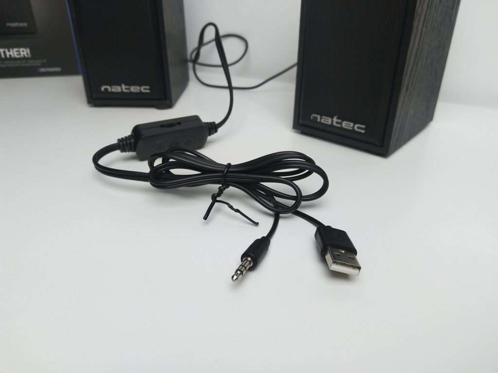 Drewniane głośniki 2.0 od NATEC za ... 30zł | NATEC PANTHER 30 IMG 20181117 175048