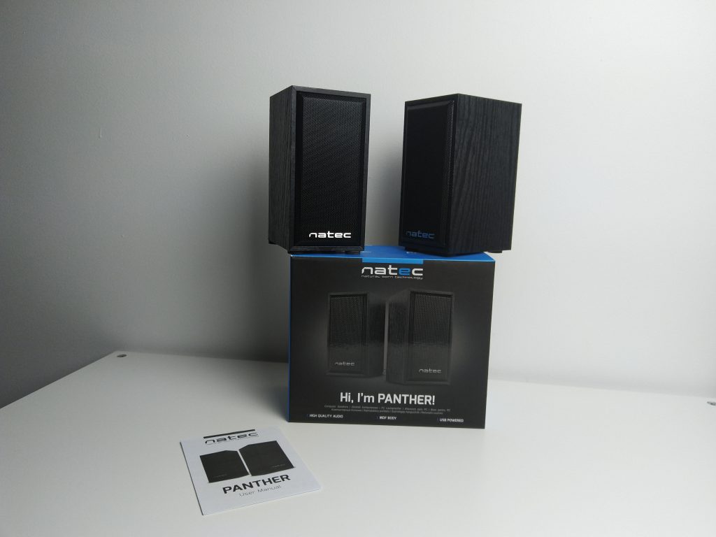 Drewniane głośniki 2.0 od NATEC za ... 30zł | NATEC PANTHER 32 IMG 20181117 175151