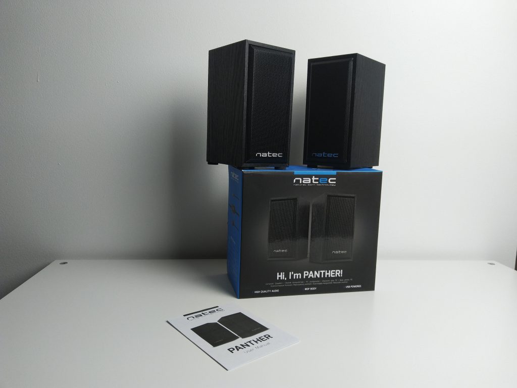 Drewniane głośniki 2.0 od NATEC za ... 30zł | NATEC PANTHER 26 IMG 20181117 175155